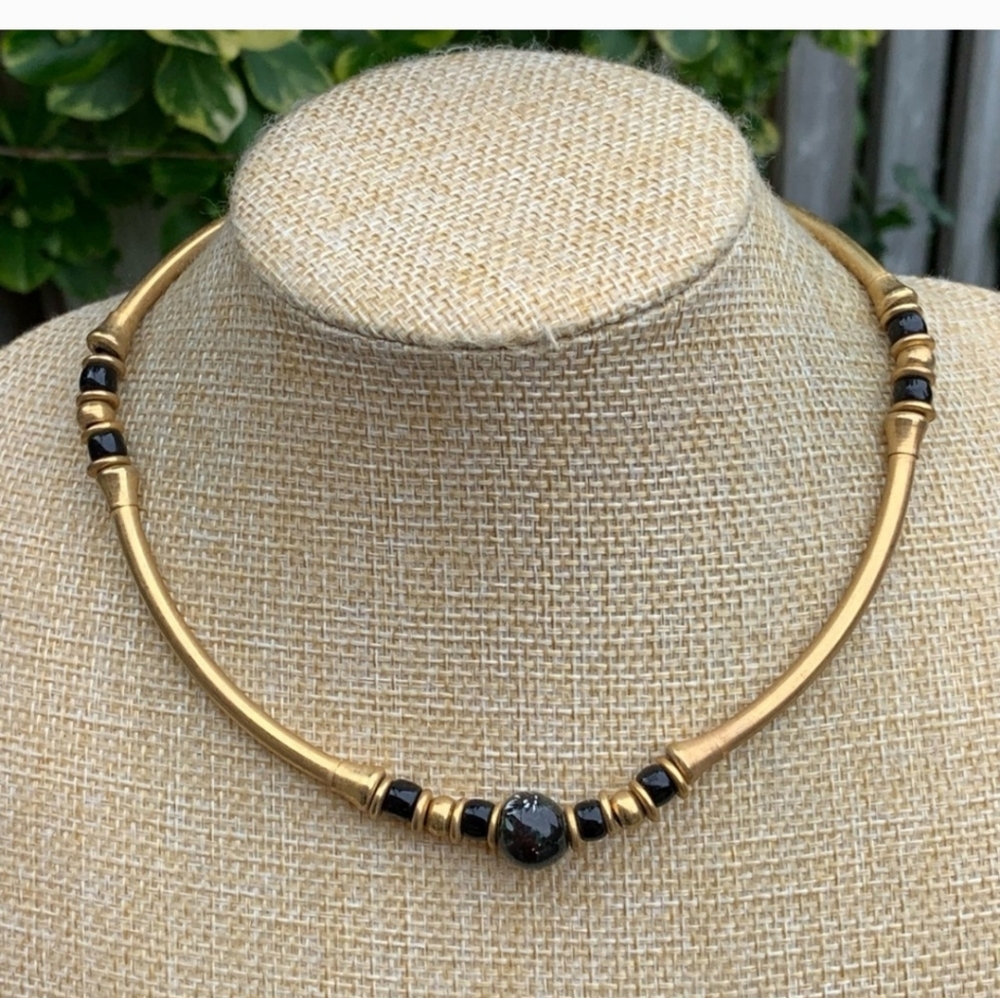 Bohemian " collar " necklace